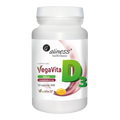 "Aliness" Naturalna witamina D3 z alg VEGAN 2000 j.m. x 120 kaps.