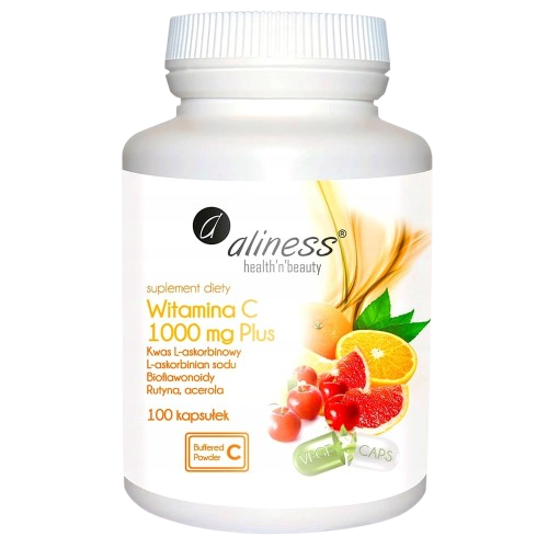 "Aliness" Witamina C 1000 mg Plus x 100 kaps.