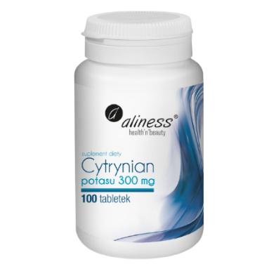 "Aliness" Cytrynian Potasu 300 mg x 100 tabl.