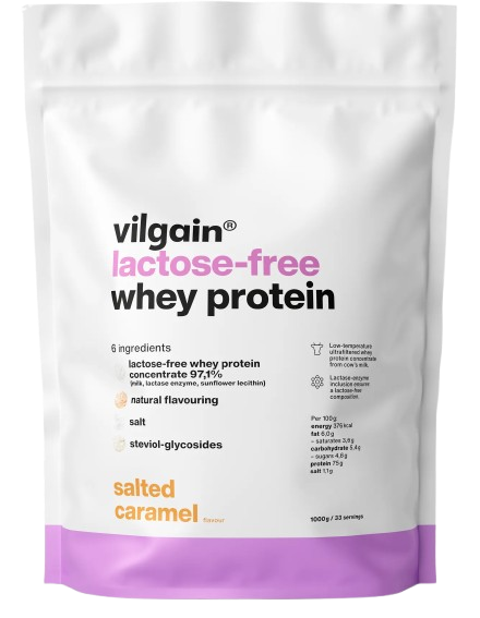 "Vilgain" Lactose Free Whey Protein - 1000g