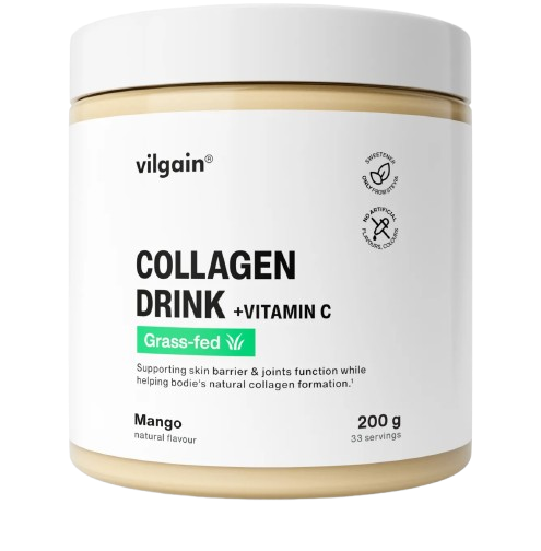 "Vilgain" Grass-fed Collagen Drink + Vitamin C