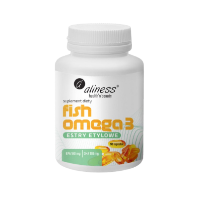 "Aliness" Fish Omega 3 Estry 180/120 mg x 90 kaps.
