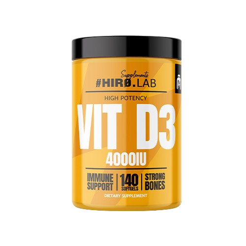 "HIRO.LAB" Vitamin D3 4000IU – 140softgels