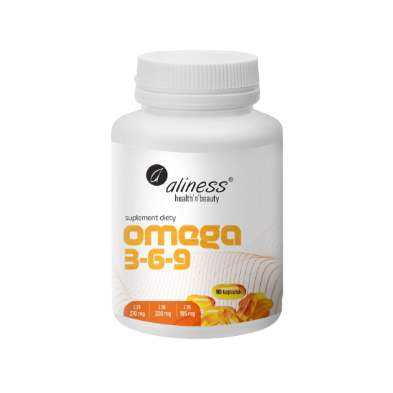 "Aliness" Omega 3-6-9 270/200/195 mg x 90 kaps.