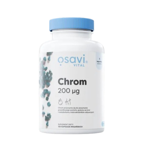 "Osavi" Chrom 200 µg - 120 kapsułek wegańskich