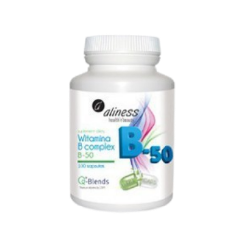 "Aliness" Witamina B complex B-50 x 100 kaps.