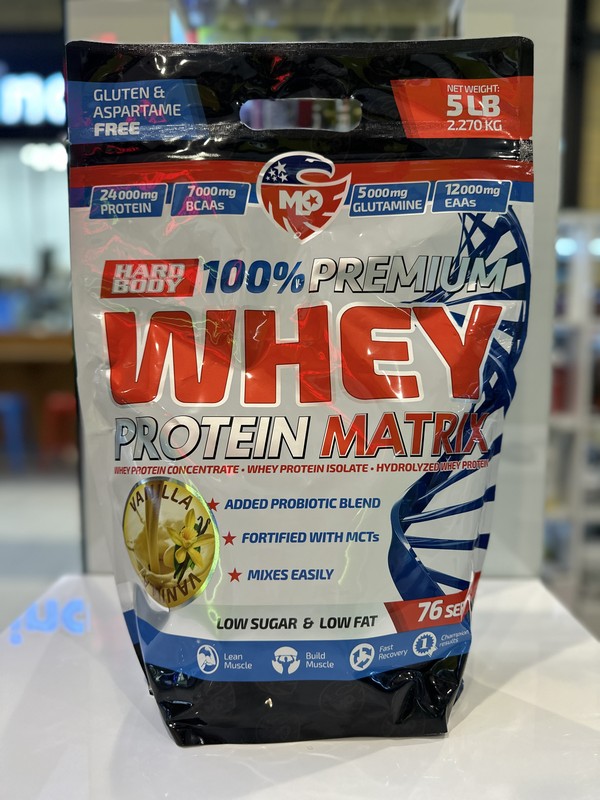 100% Premium Whey Protein Matrix